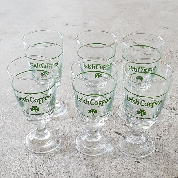 1980s Irish Coffee Glasses - Picture 9 of 9